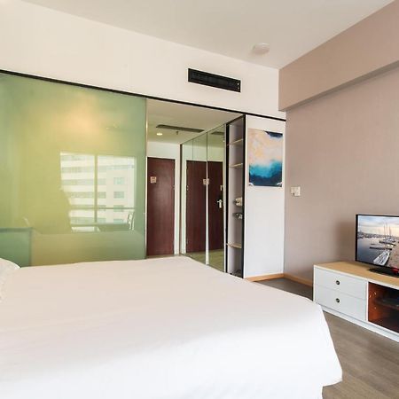 Qingdao Jinshan We+ Holiday Apartment Dış mekan fotoğraf