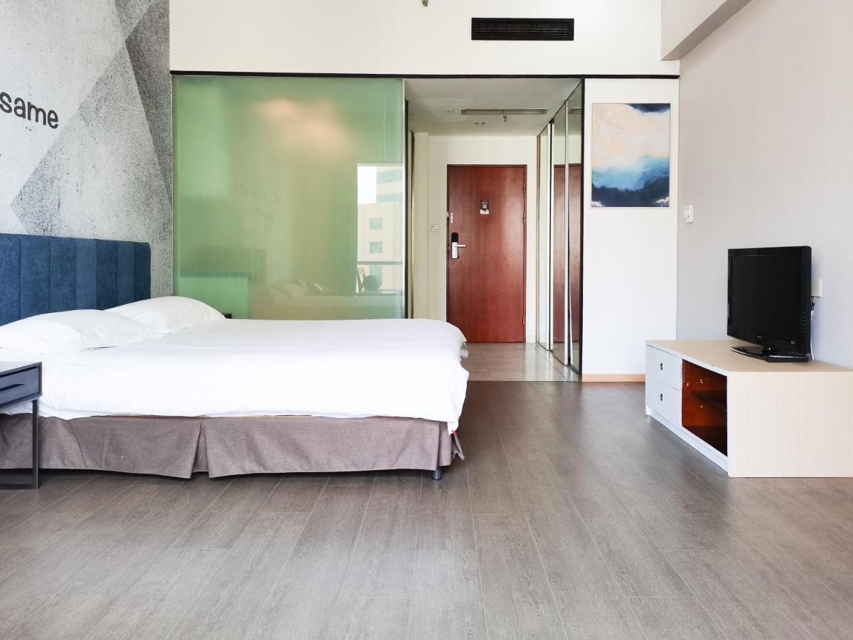 Qingdao Jinshan We+ Holiday Apartment Dış mekan fotoğraf