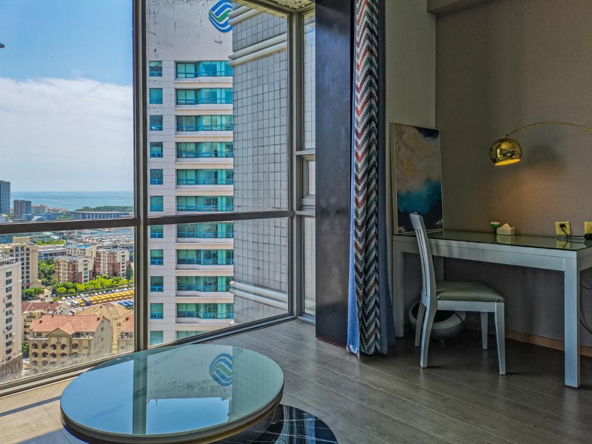 Qingdao Jinshan We+ Holiday Apartment Dış mekan fotoğraf