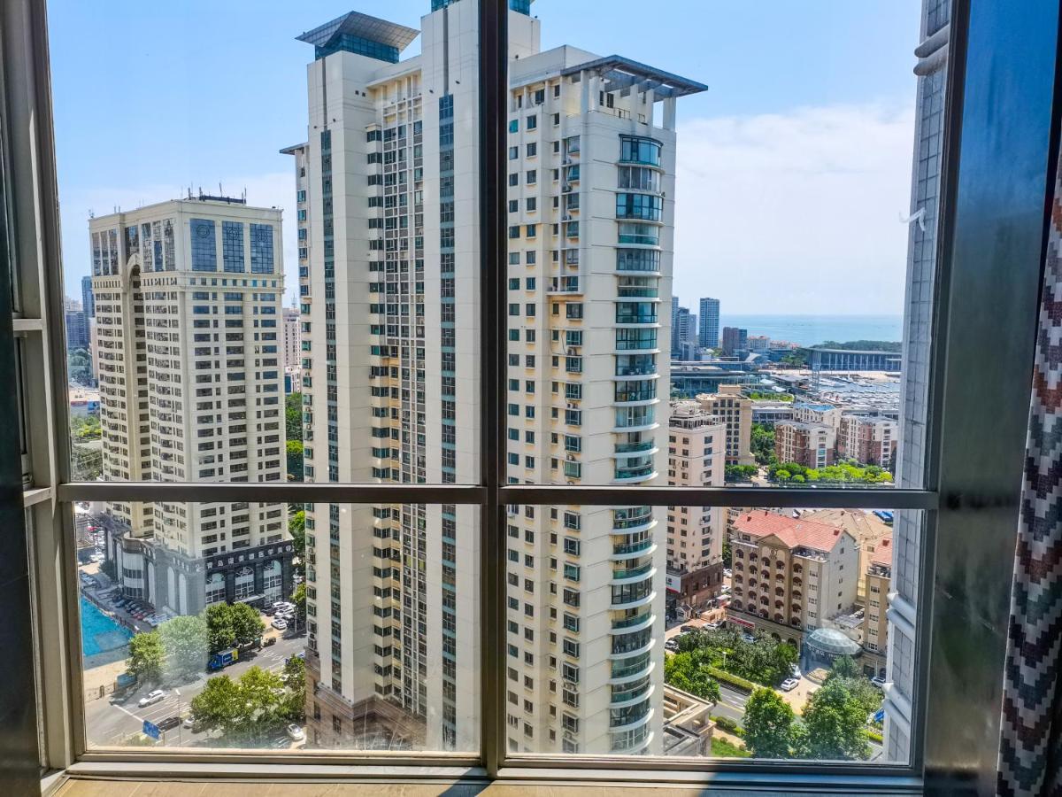 Qingdao Jinshan We+ Holiday Apartment Dış mekan fotoğraf