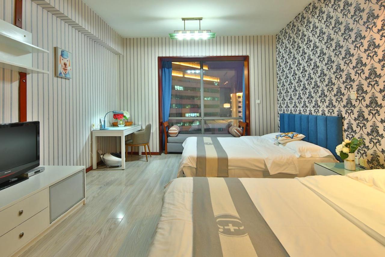Qingdao Jinshan We+ Holiday Apartment Dış mekan fotoğraf