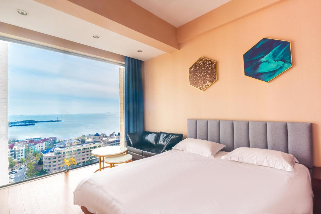 Qingdao Jinshan We+ Holiday Apartment Dış mekan fotoğraf