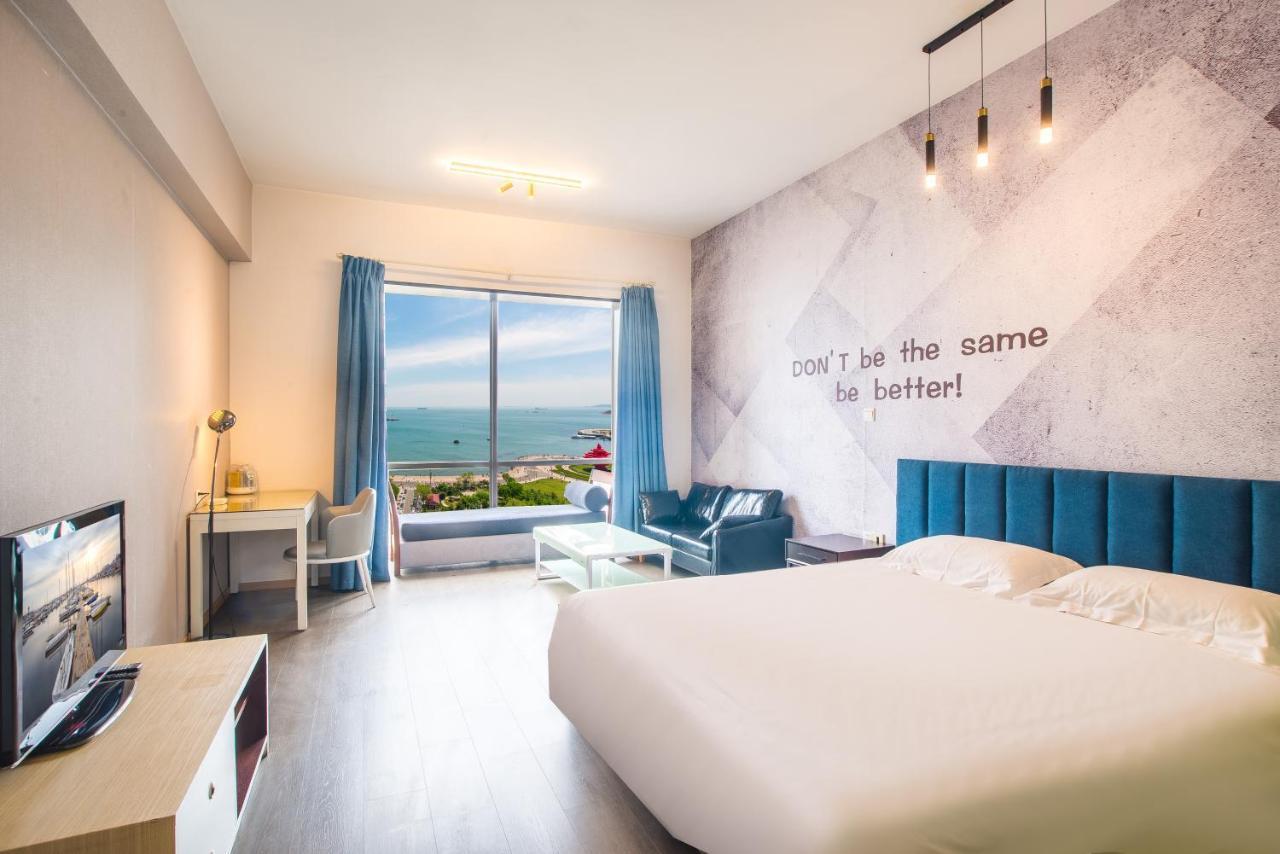 Qingdao Jinshan We+ Holiday Apartment Dış mekan fotoğraf