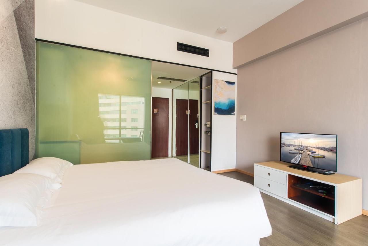 Qingdao Jinshan We+ Holiday Apartment Dış mekan fotoğraf