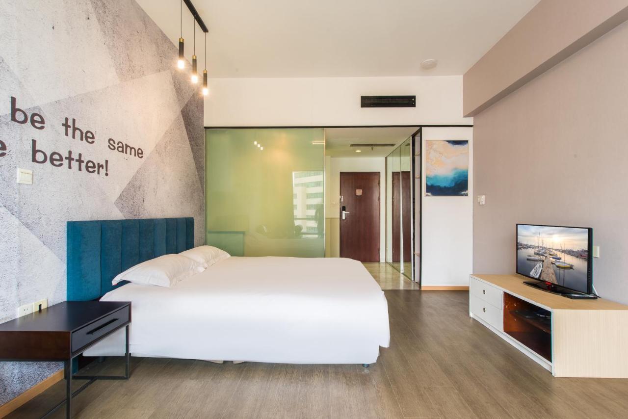 Qingdao Jinshan We+ Holiday Apartment Dış mekan fotoğraf