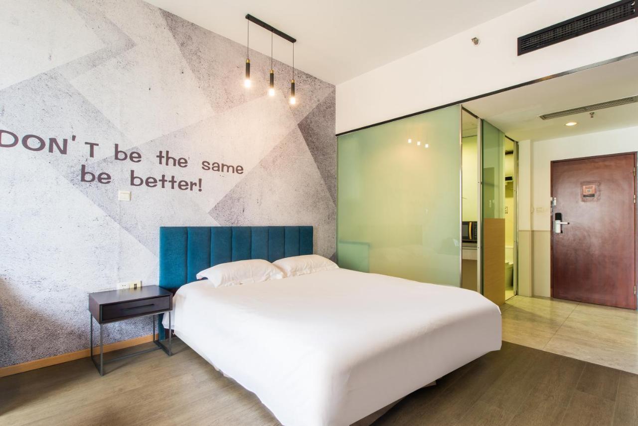 Qingdao Jinshan We+ Holiday Apartment Dış mekan fotoğraf