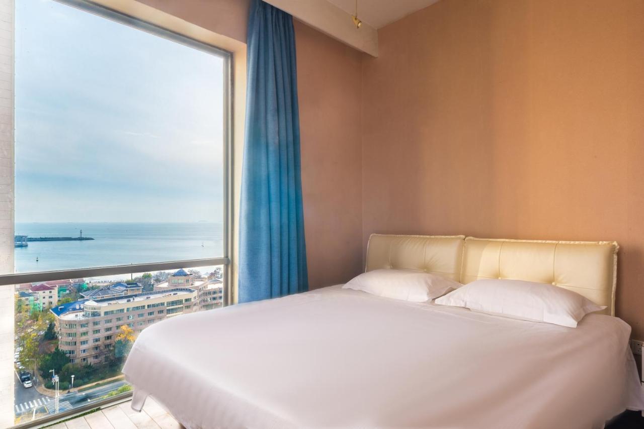 Qingdao Jinshan We+ Holiday Apartment Dış mekan fotoğraf