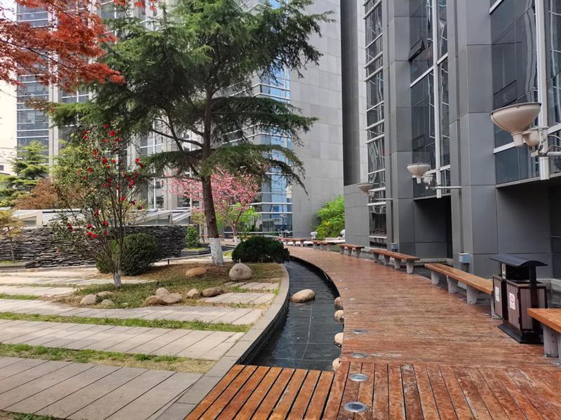 Qingdao Jinshan We+ Holiday Apartment Dış mekan fotoğraf