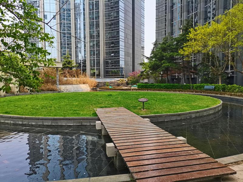 Qingdao Jinshan We+ Holiday Apartment Dış mekan fotoğraf