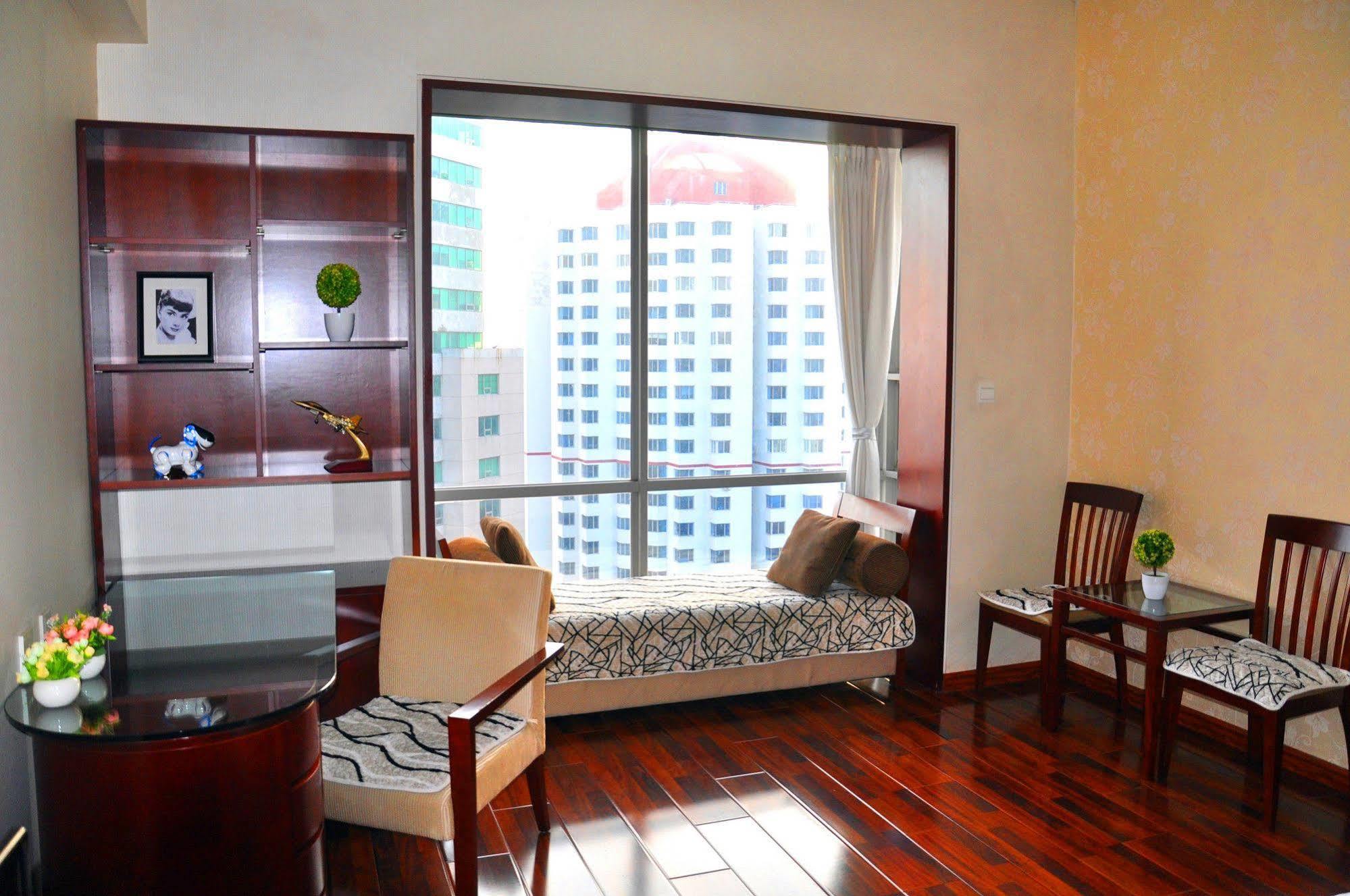 Qingdao Jinshan We+ Holiday Apartment Dış mekan fotoğraf