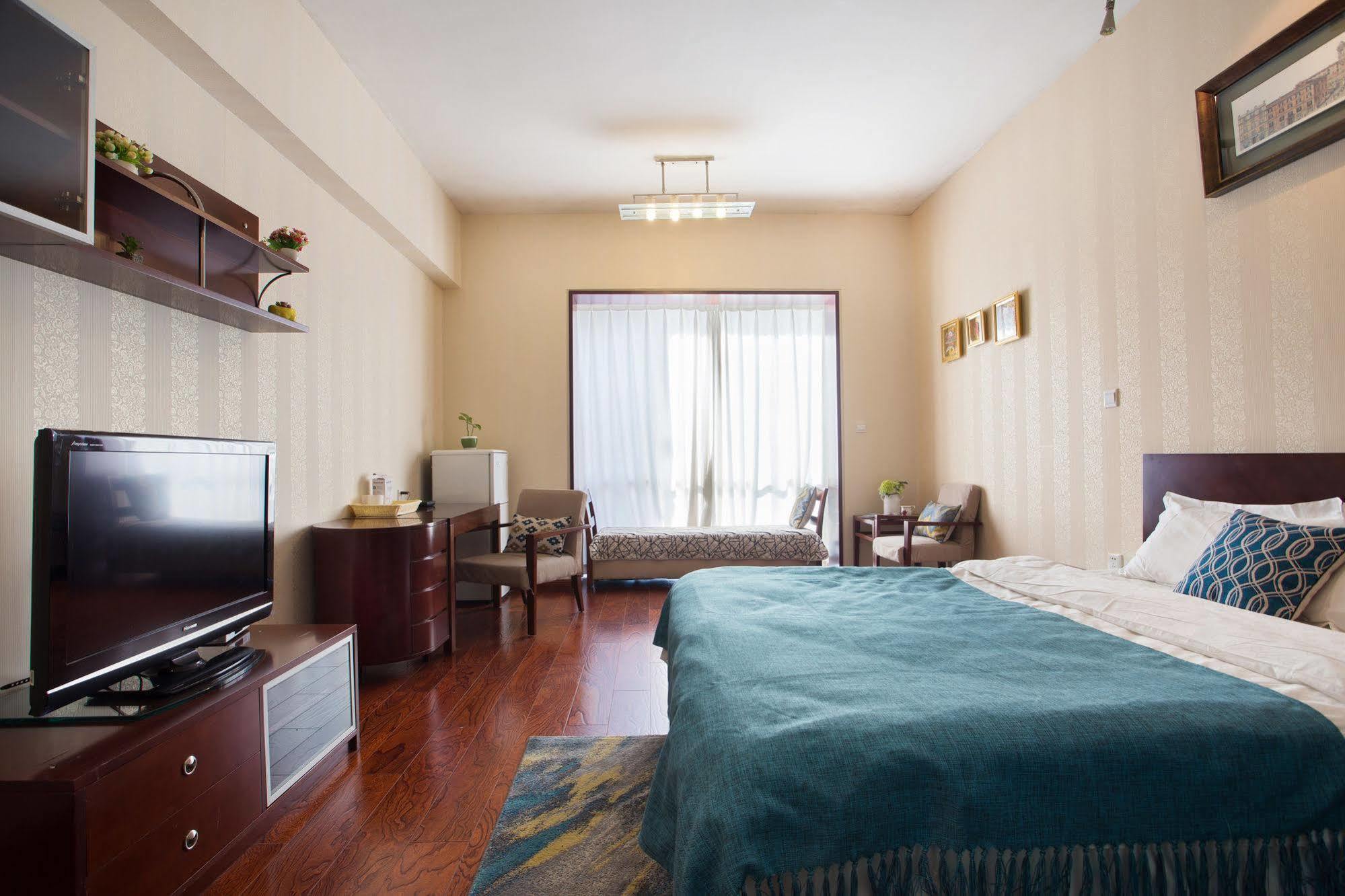 Qingdao Jinshan We+ Holiday Apartment Dış mekan fotoğraf