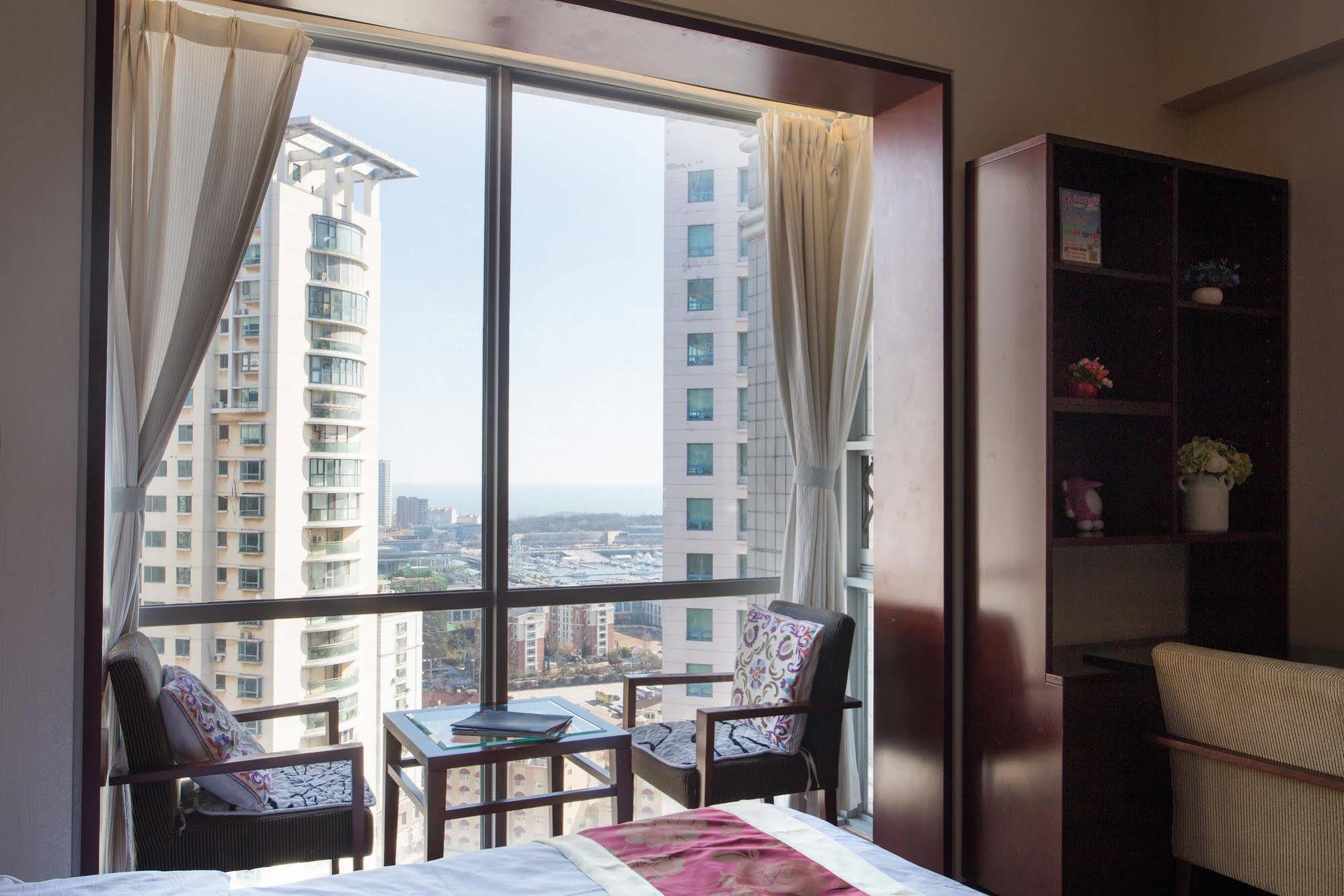 Qingdao Jinshan We+ Holiday Apartment Dış mekan fotoğraf